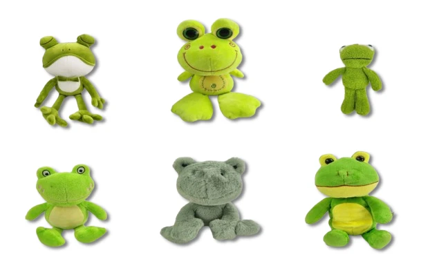 Green Frog Stuffed Animal Fluffy Plush Toy Green Frog Stuffed Animal Fluffy Plush Toy